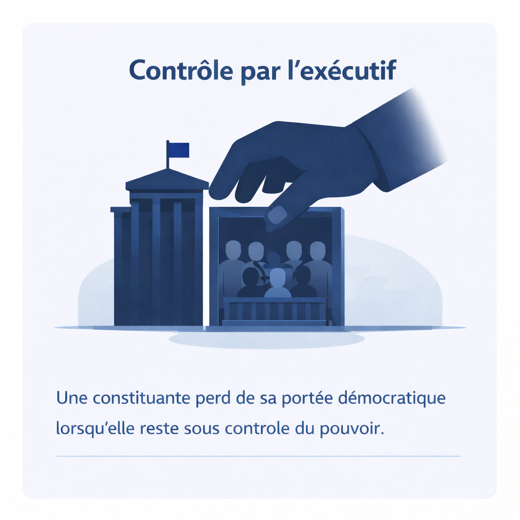 Contrôle par l'exécutif