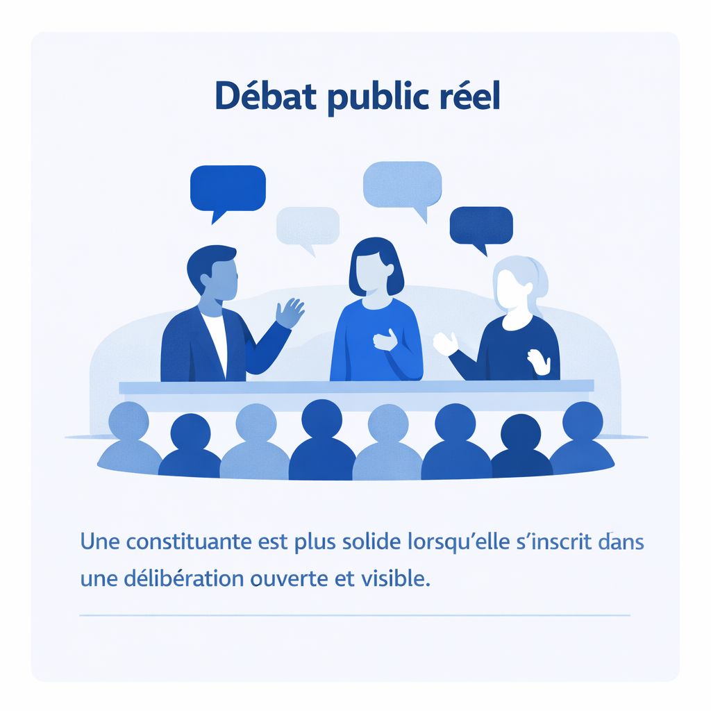 Débat public réel
